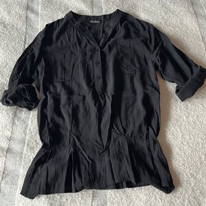 Ella Moss black women’s blouse size XS